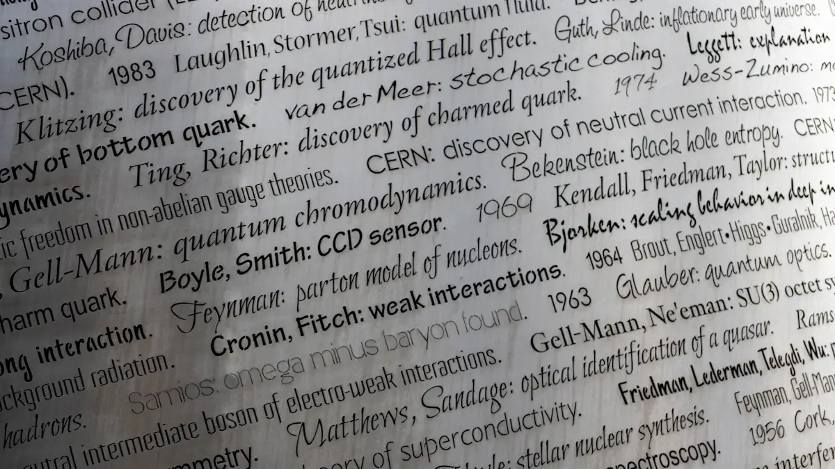Close-up of a printed page of text